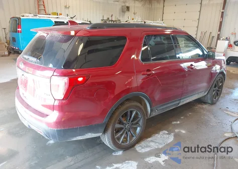 2017 Ford Explorer Xlt z USA, uszkodzony, nr VIN 1FM5K8D82HGB89862